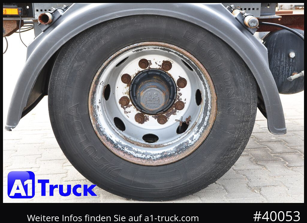 SCHMITZ ACF 20, Schlitten, zwillingsbereift, bis 7700mm Container - Rimorkio roll-off/ Skip loader: foto 3 SCHMITZ ACF 20, Schlitten, zwillingsbereift, bis 7700mm Container - Rimorkio roll-off/ Skip loader: foto 3