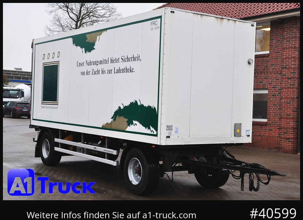 SCHMITZ Achwege & Tönjes, Rohrbahn, Fleisch, Schmitz Aufbau - Rimorkio frigorifer: foto 1 SCHMITZ Achwege & Tönjes, Rohrbahn, Fleisch, Schmitz Aufbau - Rimorkio frigorifer: foto 1