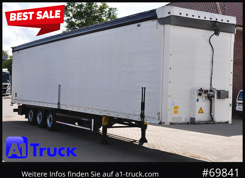 SCHMITZ SCS 24, Mega,Speed Curtain, Staplerhalterung 2900mm - Gjysmë rimorkio me tendë: foto 1 SCHMITZ SCS 24, Mega,Speed Curtain, Staplerhalterung 2900mm - Gjysmë rimorkio me tendë: foto 1
