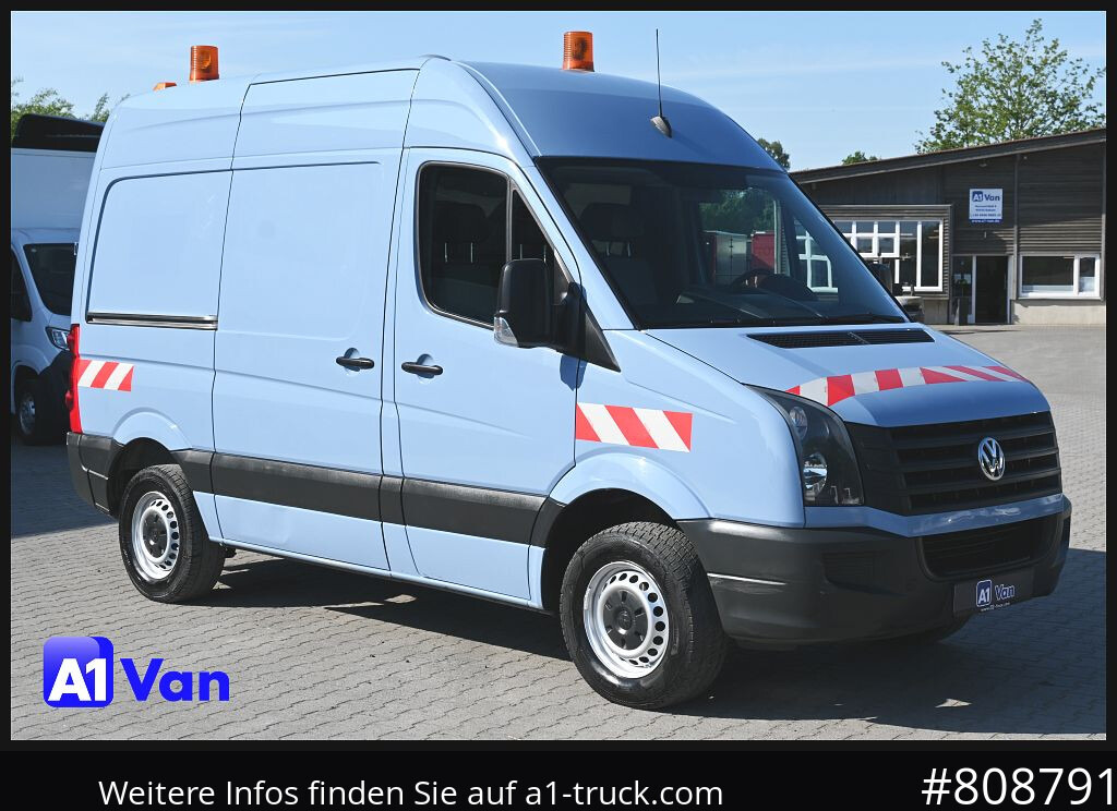 VOLKSWAGEN Crafter 35 L1H2, AHK, Standheizung, Werkstatteinrichtung - Furgon: foto 1 VOLKSWAGEN Crafter 35 L1H2, AHK, Standheizung, Werkstatteinrichtung - Furgon: foto 1