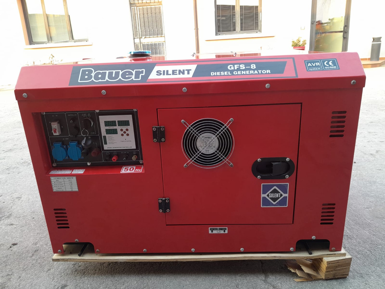 BAUER GENERATOR GFS-8 8.8kW GRUPPO ELETTROGENO 8.8KW 230V 50HZ - Set gjeneratori: foto 1 BAUER GENERATOR GFS-8 8.8kW GRUPPO ELETTROGENO 8.8KW 230V 50HZ - Set gjeneratori: foto 1