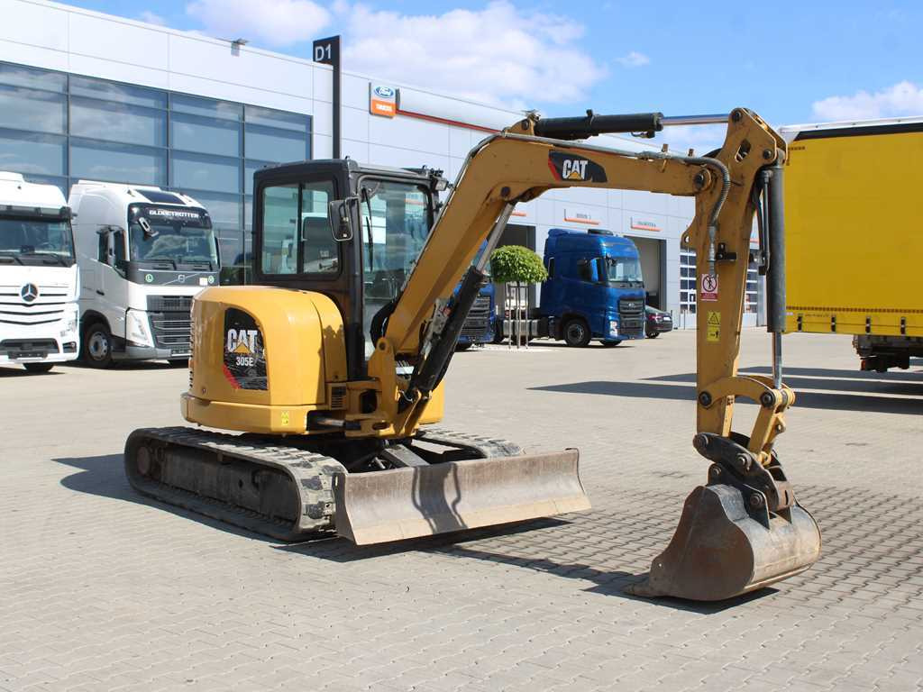 Caterpillar CAT 305 E2, HYDRAULIC CIRCUITS, 3 X BUCKETS, QUICK COUPLER - Miniekskavator: foto 3 Caterpillar CAT 305 E2, HYDRAULIC CIRCUITS, 3 X BUCKETS, QUICK COUPLER - Miniekskavator: foto 3