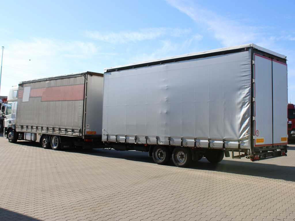 DAF CF 85.460, 6X2, INDEPENDENT AIR CONDITIONING + FLIEGL TPS 100 (2003) - Kamion me tendë: foto 5 DAF CF 85.460, 6X2, INDEPENDENT AIR CONDITIONING + FLIEGL TPS 100 (2003) - Kamion me tendë: foto 5