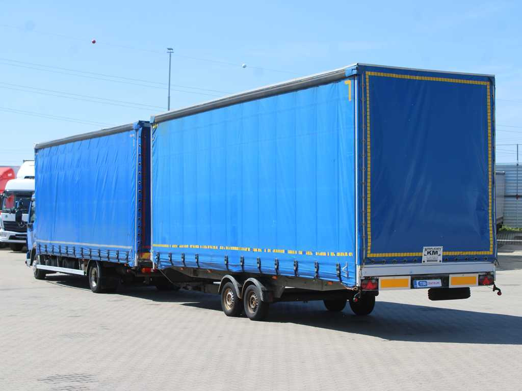 DAF FA LF 45, EURO 5, TYRES 80% + AGADOS TRAILER - Kamion me tendë: foto 5 DAF FA LF 45, EURO 5, TYRES 80% + AGADOS TRAILER - Kamion me tendë: foto 5