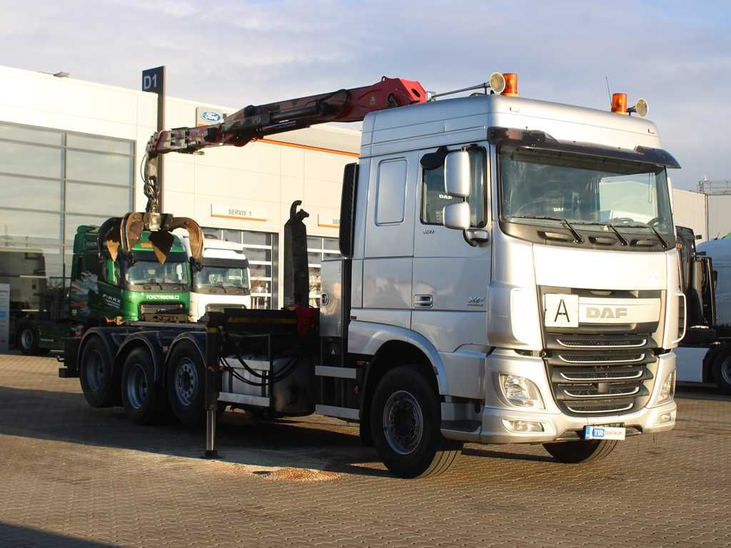 DAF XF 460, EURO 6, 8X2, 2X LIFTING AXLE, PALFINGER - Kamion vetëngarkues: foto 2 DAF XF 460, EURO 6, 8X2, 2X LIFTING AXLE, PALFINGER - Kamion vetëngarkues: foto 2