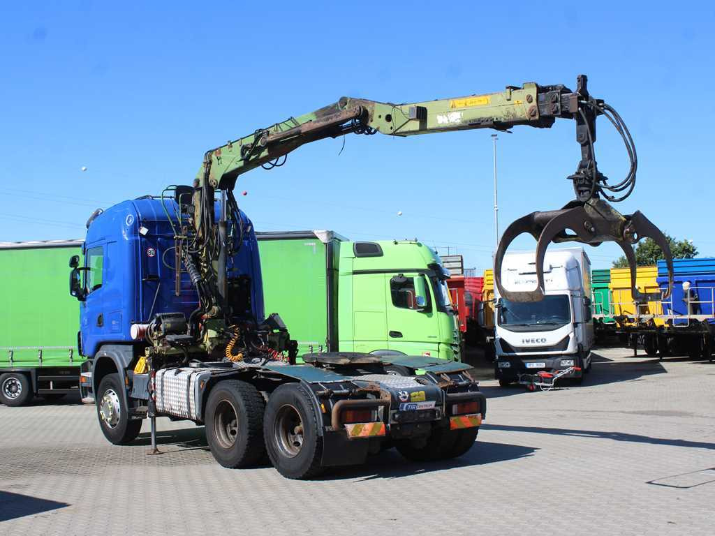 Scania R420, 6x4, EURO 3, HYDRAULIC ARM LOGLIFT F135ZT94A, LIGHTS - Gjysmë-kamion: foto 5 Scania R420, 6x4, EURO 3, HYDRAULIC ARM LOGLIFT F135ZT94A, LIGHTS - Gjysmë-kamion: foto 5