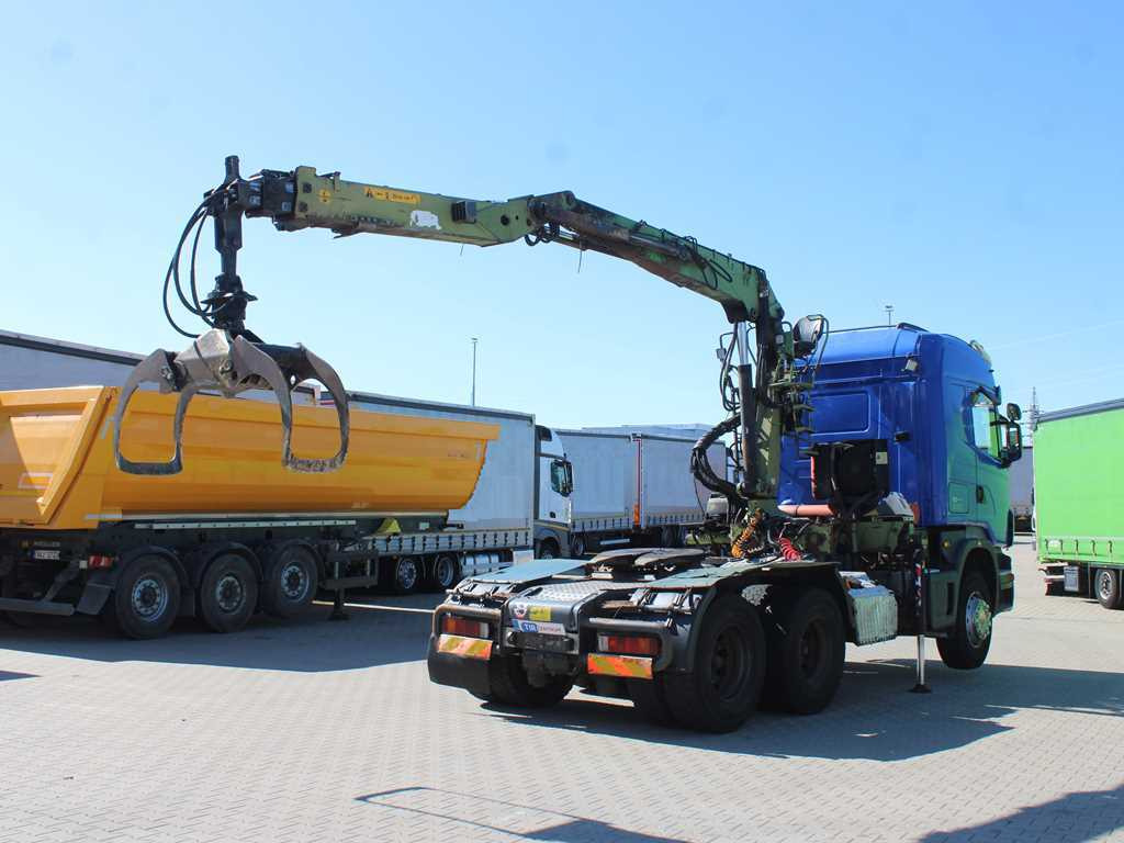 Scania R420, 6x4, EURO 3, HYDRAULIC ARM LOGLIFT F135ZT94A, LIGHTS - Gjysmë-kamion: foto 4 Scania R420, 6x4, EURO 3, HYDRAULIC ARM LOGLIFT F135ZT94A, LIGHTS - Gjysmë-kamion: foto 4