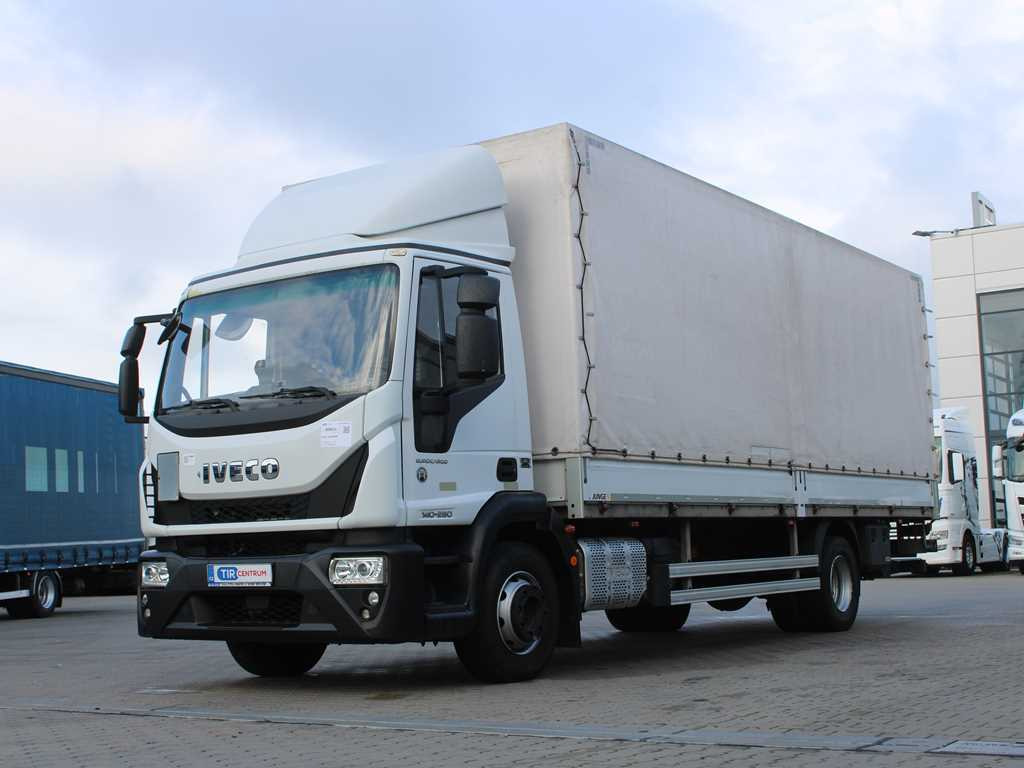 Iveco 140-280E, HYDRAULIC FRONT, SIDE BOARD, EURO 6 - Kamion me tendë: foto 1 Iveco 140-280E, HYDRAULIC FRONT, SIDE BOARD, EURO 6 - Kamion me tendë: foto 1