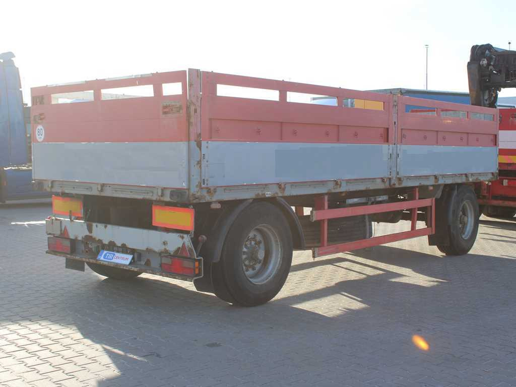 Kögel ANBS, PNEU 80% - Rimorkio e hapur/ Platformë: foto 4 Kögel ANBS, PNEU 80% - Rimorkio e hapur/ Platformë: foto 4