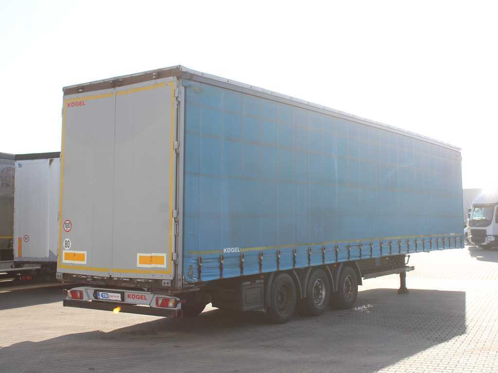 Kögel S 24, LOWDECK, LIFTING AXLE, LIFTING ROOF, MULTILOCK - Gjysmë rimorkio me tendë: foto 4 Kögel S 24, LOWDECK, LIFTING AXLE, LIFTING ROOF, MULTILOCK - Gjysmë rimorkio me tendë: foto 4