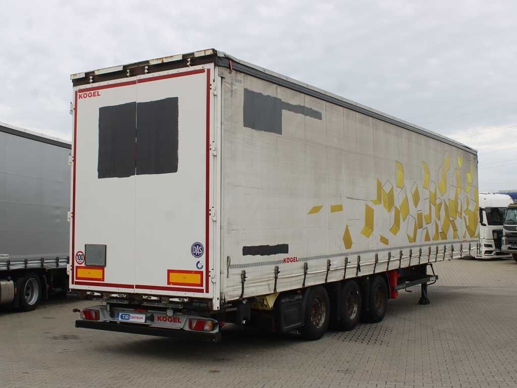 Kögel SN24, LOWDECK, SAF, LIFT AXLE, MULTILOCK, LIFTING ROOF - Gjysmë rimorkio me tendë: foto 4 Kögel SN24, LOWDECK, SAF, LIFT AXLE, MULTILOCK, LIFTING ROOF - Gjysmë rimorkio me tendë: foto 4