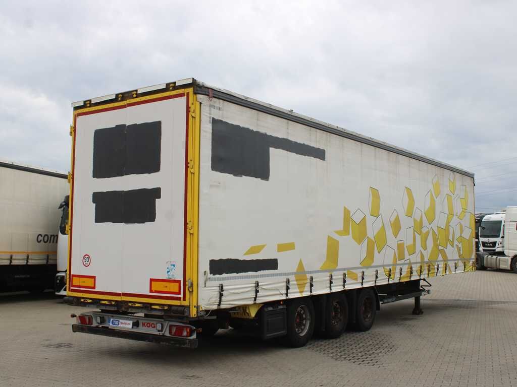 Kögel SN24, LOWDECK, SAF, MULTILOCK, LIFTING AXLE, LIFTING ROOF - Gjysmë rimorkio me tendë: foto 4 Kögel SN24, LOWDECK, SAF, MULTILOCK, LIFTING AXLE, LIFTING ROOF - Gjysmë rimorkio me tendë: foto 4