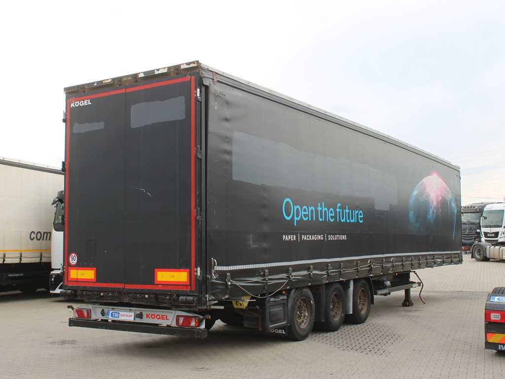 Kögel SN24, LOWDECK, SAF, MULTILOCK, LIFTING AXLE, LIFTING ROOF - Gjysmë rimorkio me tendë: foto 4 Kögel SN24, LOWDECK, SAF, MULTILOCK, LIFTING AXLE, LIFTING ROOF - Gjysmë rimorkio me tendë: foto 4