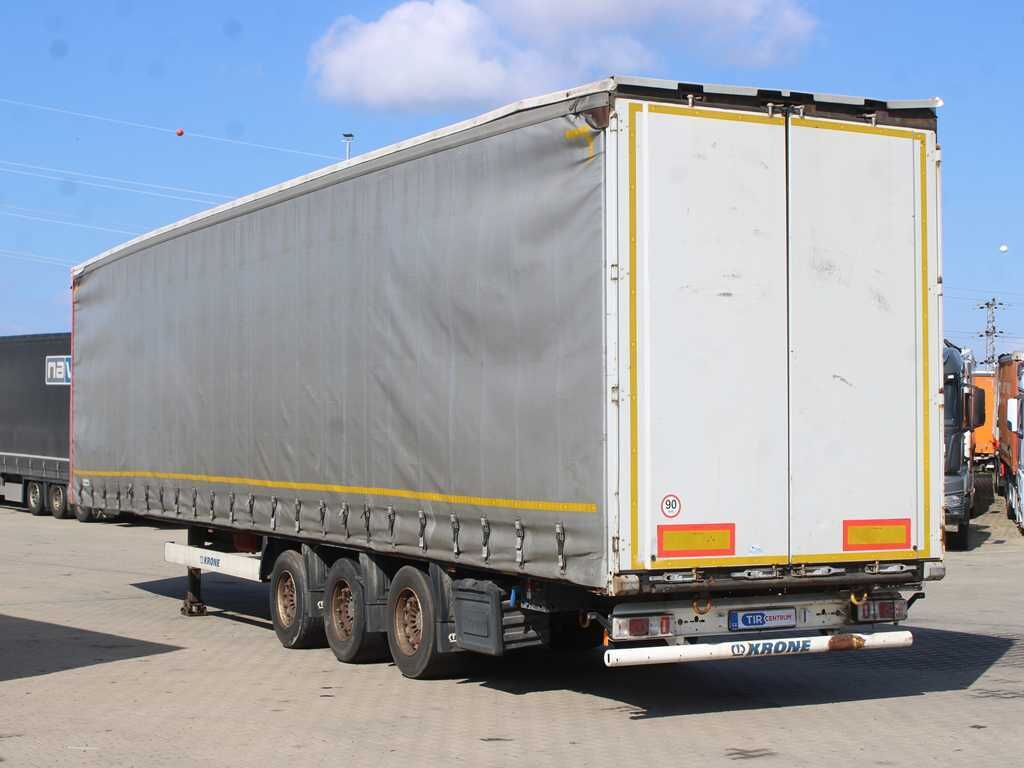 Krone SD, LIFTING AXLE, LOWDECK, LIFTING ROOF, MULTILOCK, SAF - Gjysmë rimorkio me tendë: foto 5 Krone SD, LIFTING AXLE, LOWDECK, LIFTING ROOF, MULTILOCK, SAF - Gjysmë rimorkio me tendë: foto 5