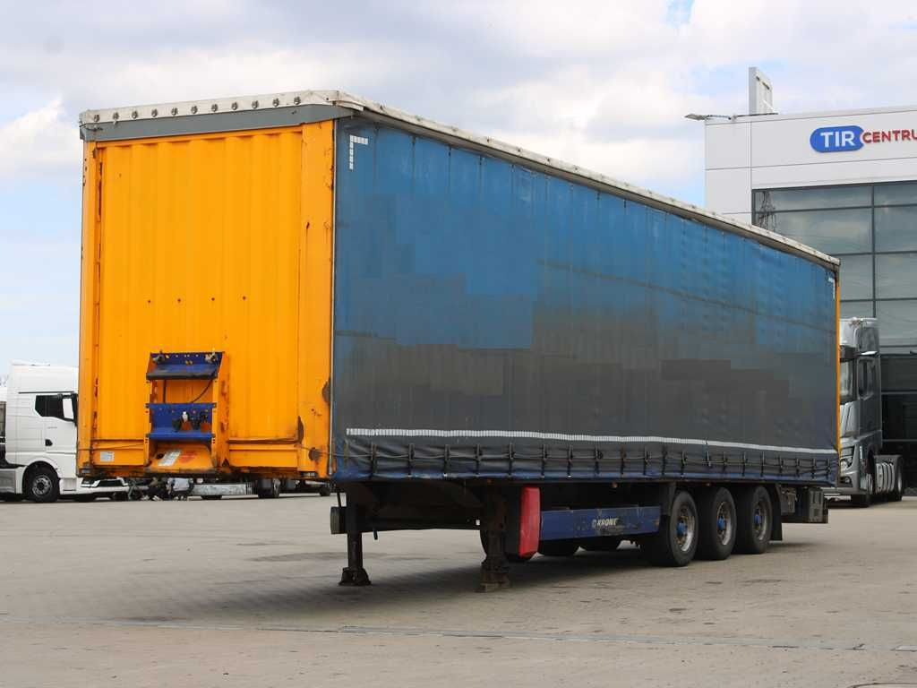 Krone SD, LIFTING AXLE, LOWDECK, LIFTING ROOF - Gjysmë rimorkio me tendë: foto 1 Krone SD, LIFTING AXLE, LOWDECK, LIFTING ROOF - Gjysmë rimorkio me tendë: foto 1