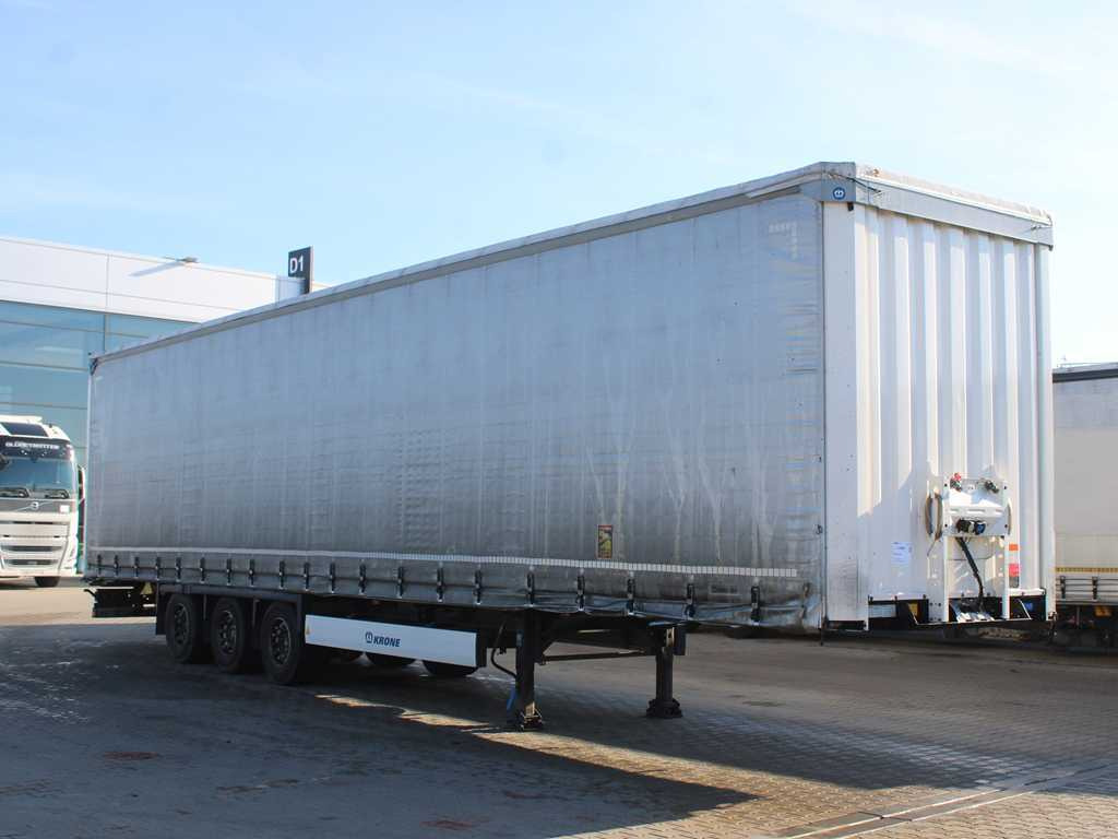 Krone SD, LOWDECK, LIFTING AXLE, MULTILOCK, LIFTING ROOF - Gjysmë rimorkio me tendë: foto 3 Krone SD, LOWDECK, LIFTING AXLE, MULTILOCK, LIFTING ROOF - Gjysmë rimorkio me tendë: foto 3