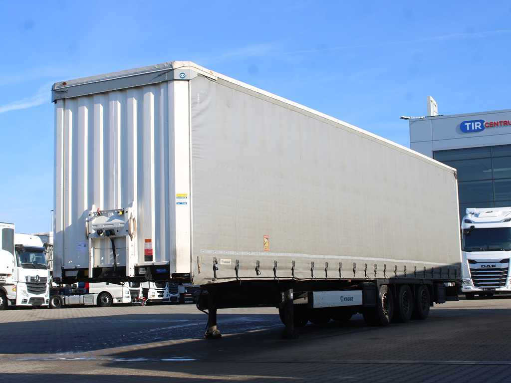 Krone SD, LOWDECK, LIFTING AXLE, MULTILOCK, LIFTING ROOF - Gjysmë rimorkio me tendë: foto 1 Krone SD, LOWDECK, LIFTING AXLE, MULTILOCK, LIFTING ROOF - Gjysmë rimorkio me tendë: foto 1