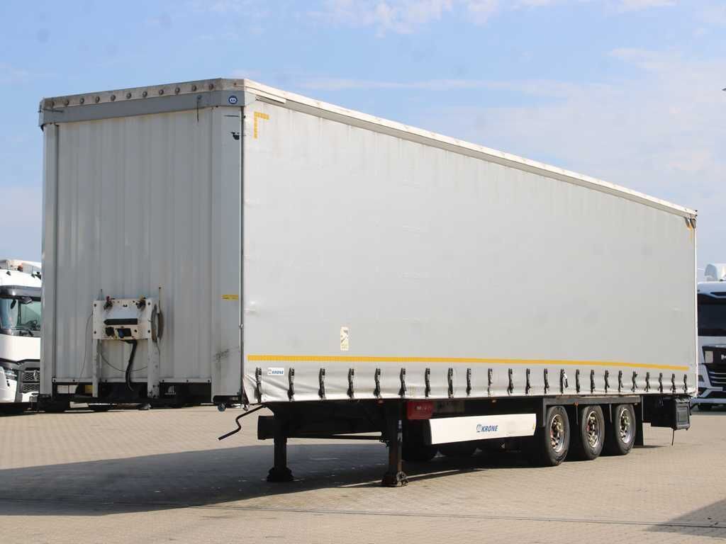 Krone SD, LOWDECK, LIFTING AXLE, MULTILOCK, SAF, LIFTING ROOF - Gjysmë rimorkio me tendë: foto 1 Krone SD, LOWDECK, LIFTING AXLE, MULTILOCK, SAF, LIFTING ROOF - Gjysmë rimorkio me tendë: foto 1