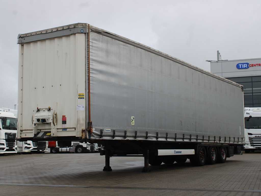 Krone SD, LOWDECK, MULTILOCK, LIFTING AXLE, LIFTING ROOF - Gjysmë rimorkio me tendë: foto 1 Krone SD, LOWDECK, MULTILOCK, LIFTING AXLE, LIFTING ROOF - Gjysmë rimorkio me tendë: foto 1