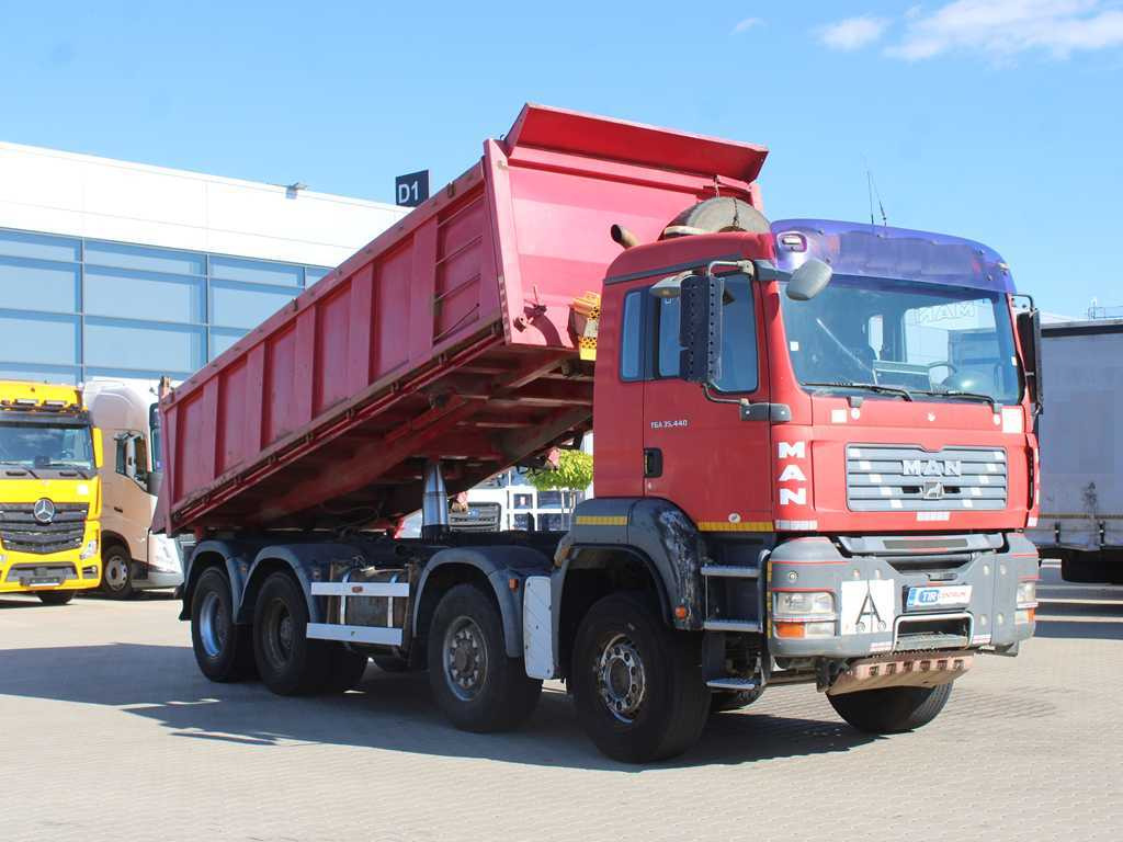 MAN TGA 35.440, 8X6, EURO 4, 17m³ - Kamion vetëshkarkues: foto 3 MAN TGA 35.440, 8X6, EURO 4, 17m³ - Kamion vetëshkarkues: foto 3