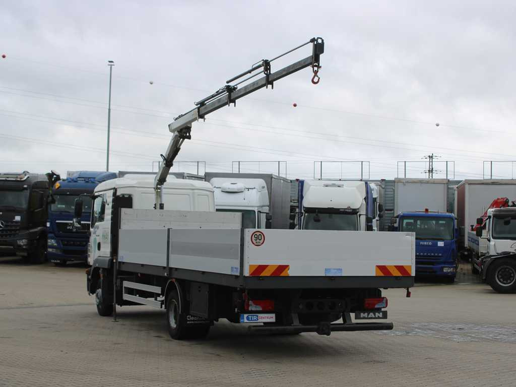 MAN TGL 8.220, EURO 5, SIDEBOARD, TIRES 80%, HYDRAULIC ARM TLC_38A.3 - Kamion me karroceri të hapur, Kamion me vinç: foto 5 MAN TGL 8.220, EURO 5, SIDEBOARD, TIRES 80%, HYDRAULIC ARM TLC_38A.3 - Kamion me karroceri të hapur, Kamion me vinç: foto 5