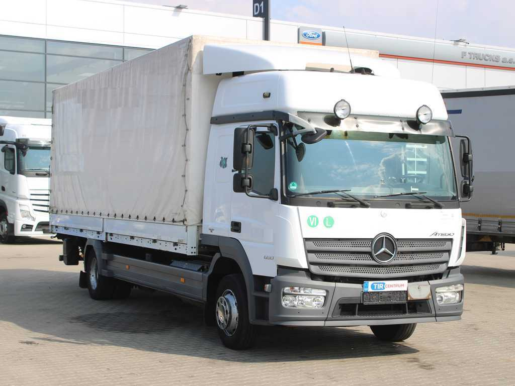 Mercedes-Benz ATEGO 1230, EURO 6, HYDRAULIC FRONT, SIDES - Kamion me tendë: foto 3 Mercedes-Benz ATEGO 1230, EURO 6, HYDRAULIC FRONT, SIDES - Kamion me tendë: foto 3