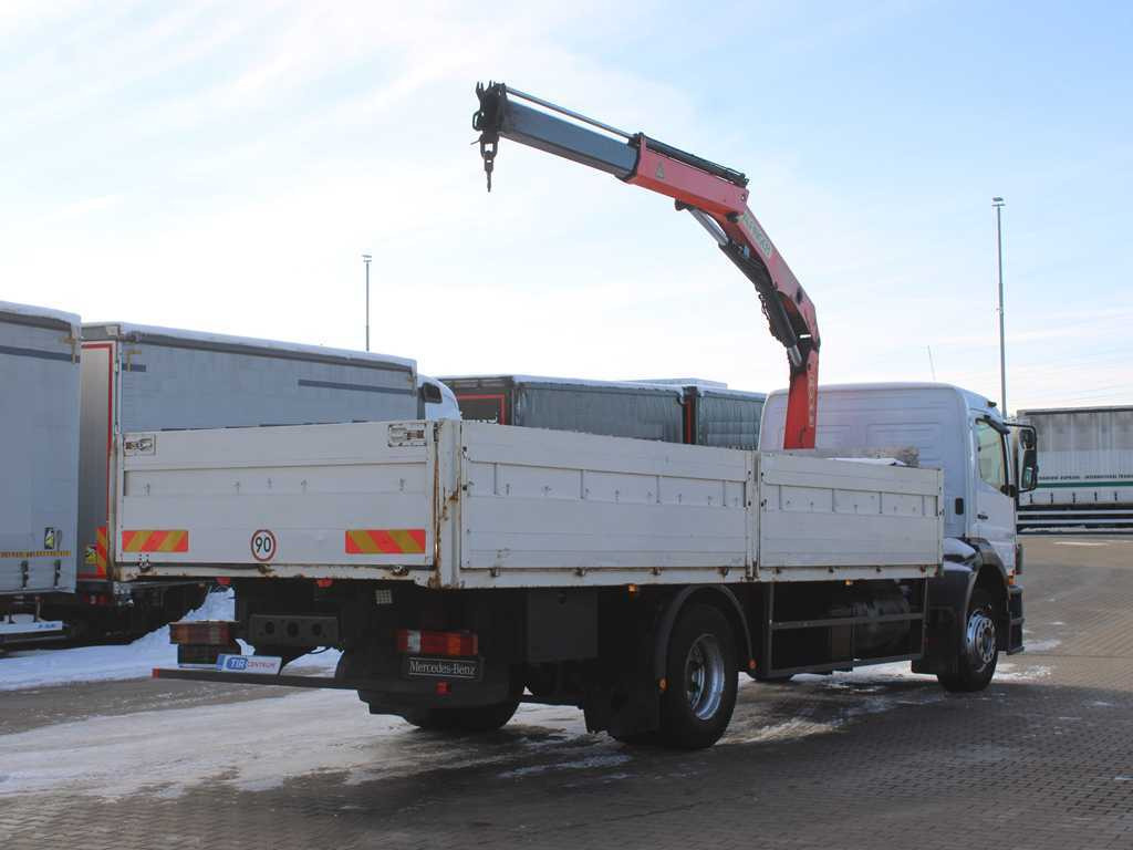 Mercedes-Benz ATEGO 1828, EURO 5, SIDE BOARD, HYDRAULIC ARM PALFINGER PK10000 - Kamion me karroceri të hapur, Kamion me vinç: foto 4 Mercedes-Benz ATEGO 1828, EURO 5, SIDE BOARD, HYDRAULIC ARM PALFINGER PK10000 - Kamion me karroceri të hapur, Kamion me vinç: foto 4