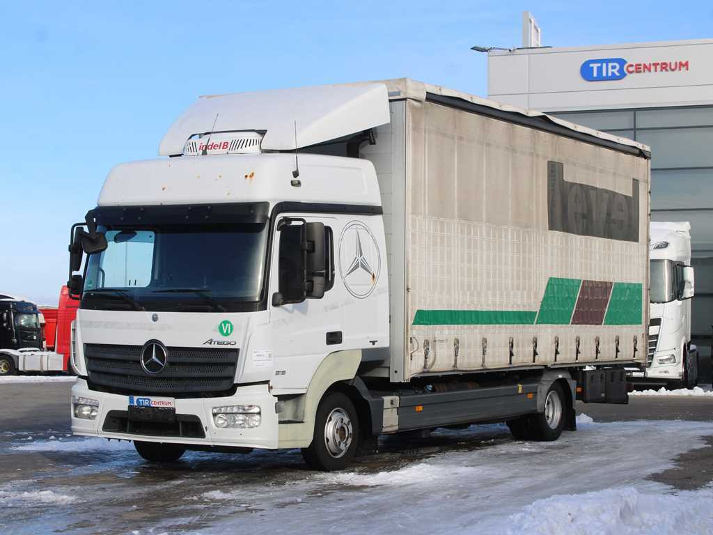 Mercedes-Benz ATEGO 816, EURO 6, INDEPENDENT AIR CONDITIONING - Kamion me tendë: foto 1 Mercedes-Benz ATEGO 816, EURO 6, INDEPENDENT AIR CONDITIONING - Kamion me tendë: foto 1