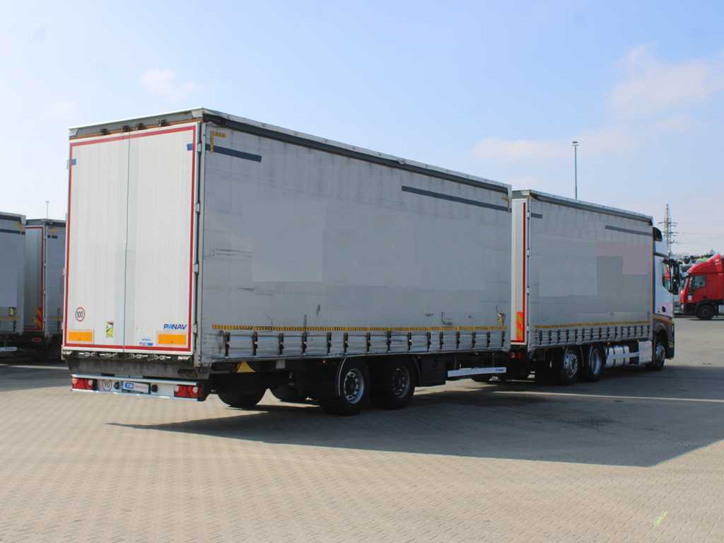 Mercedes-Benz Actros 2542, EURO 6, 6X2, AIR SUSPENSION + PANAV TV018M - Kamion me tendë: foto 4 Mercedes-Benz Actros 2542, EURO 6, 6X2, AIR SUSPENSION + PANAV TV018M - Kamion me tendë: foto 4