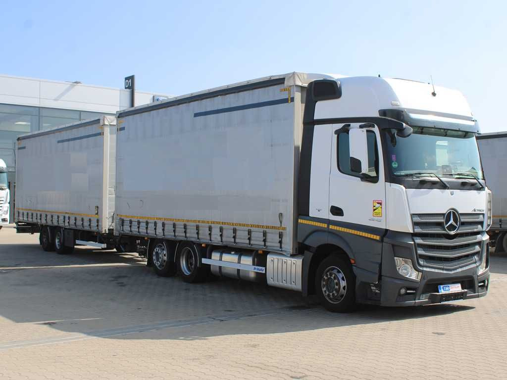 Mercedes-Benz Actros 2542, EURO 6, 6X2 + PANAV TV018M - Kamion me tendë: foto 2 Mercedes-Benz Actros 2542, EURO 6, 6X2 + PANAV TV018M - Kamion me tendë: foto 2