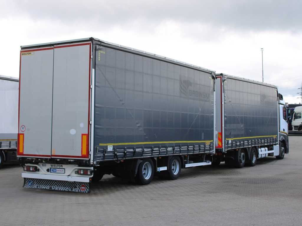 Mercedes-Benz Actros 2545, TRANZIT SET, LIFTING AXLE, EURO 6 - Kamion me tendë: foto 3 Mercedes-Benz Actros 2545, TRANZIT SET, LIFTING AXLE, EURO 6 - Kamion me tendë: foto 3