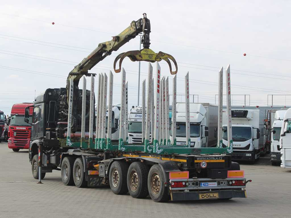 Mercedes-Benz Arocs 3351, 6x6, HYDRAULIC ARM LOGLIFT ET450, TIRES 80% + DOLL (2017) - Kamion për transport druri, Kamion me vinç: foto 5 Mercedes-Benz Arocs 3351, 6x6, HYDRAULIC ARM LOGLIFT ET450, TIRES 80% + DOLL (2017) - Kamion për transport druri, Kamion me vinç: foto 5