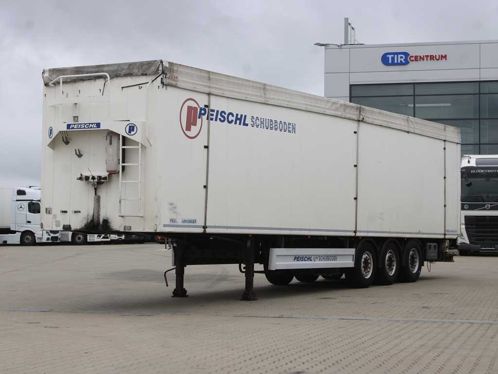 PEISCHL, WALKINGFLOOR, LIFT AXLE, SAF - Gjysmë rimorkio me vagonetë të mbyllur: foto 1 PEISCHL, WALKINGFLOOR, LIFT AXLE, SAF - Gjysmë rimorkio me vagonetë të mbyllur: foto 1