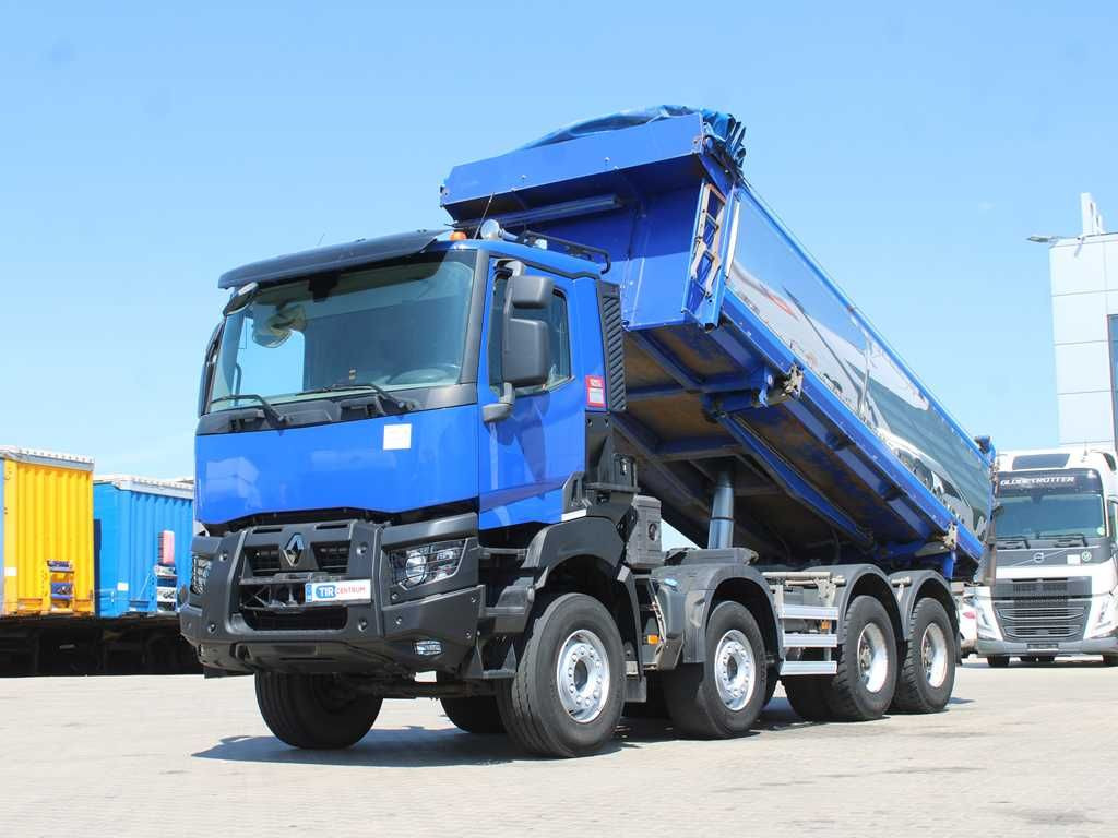 Renault K 480, THREE-SIDED, 8x4, EURO 6, 15m³ - Kamion vetëshkarkues: foto 1 Renault K 480, THREE-SIDED, 8x4, EURO 6, 15m³ - Kamion vetëshkarkues: foto 1