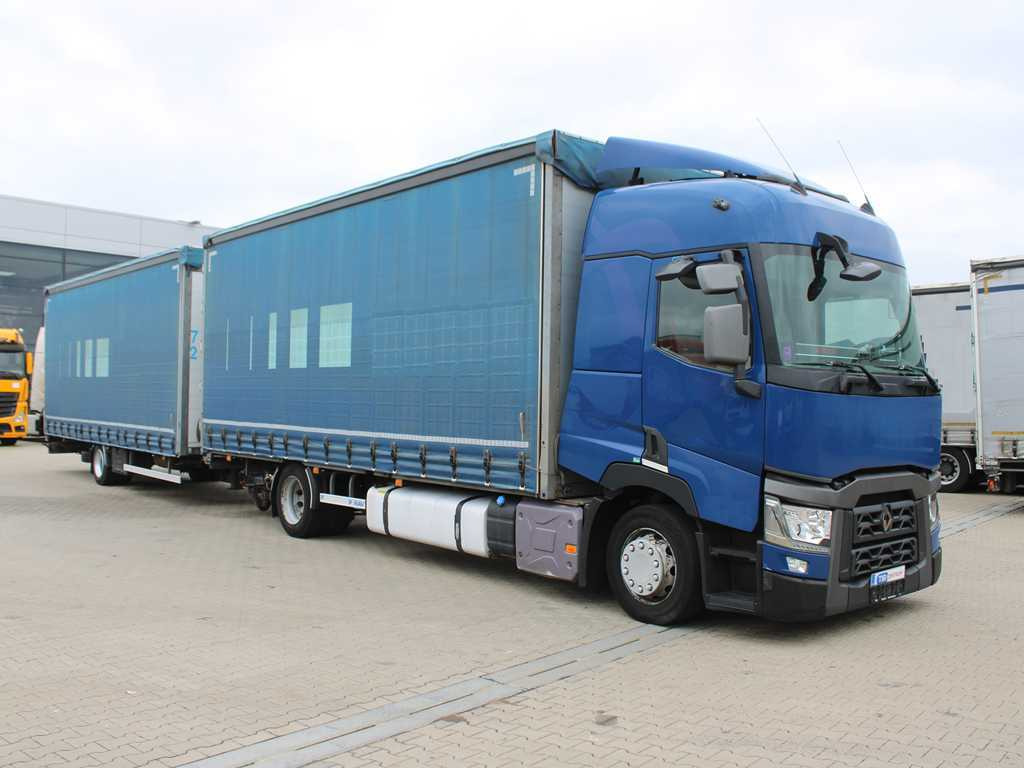 Renault T 430, EURO 6, AIR SUSPENSION + PANAV TV010L - Kamion me tendë: foto 3 Renault T 430, EURO 6, AIR SUSPENSION + PANAV TV010L - Kamion me tendë: foto 3