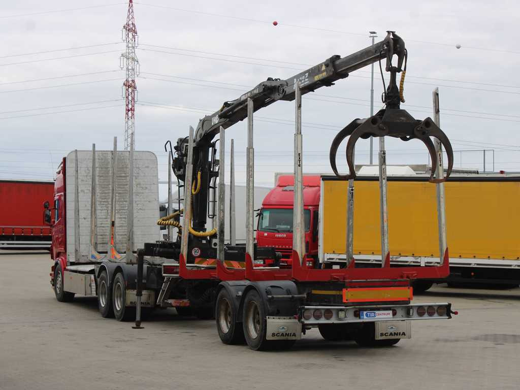 Scania R 480, HYDRAULIC ARM LHO L120Z(78), 6X4 - Kamion për transport druri, Kamion me vinç: foto 5 Scania R 480, HYDRAULIC ARM LHO L120Z(78), 6X4 - Kamion për transport druri, Kamion me vinç: foto 5