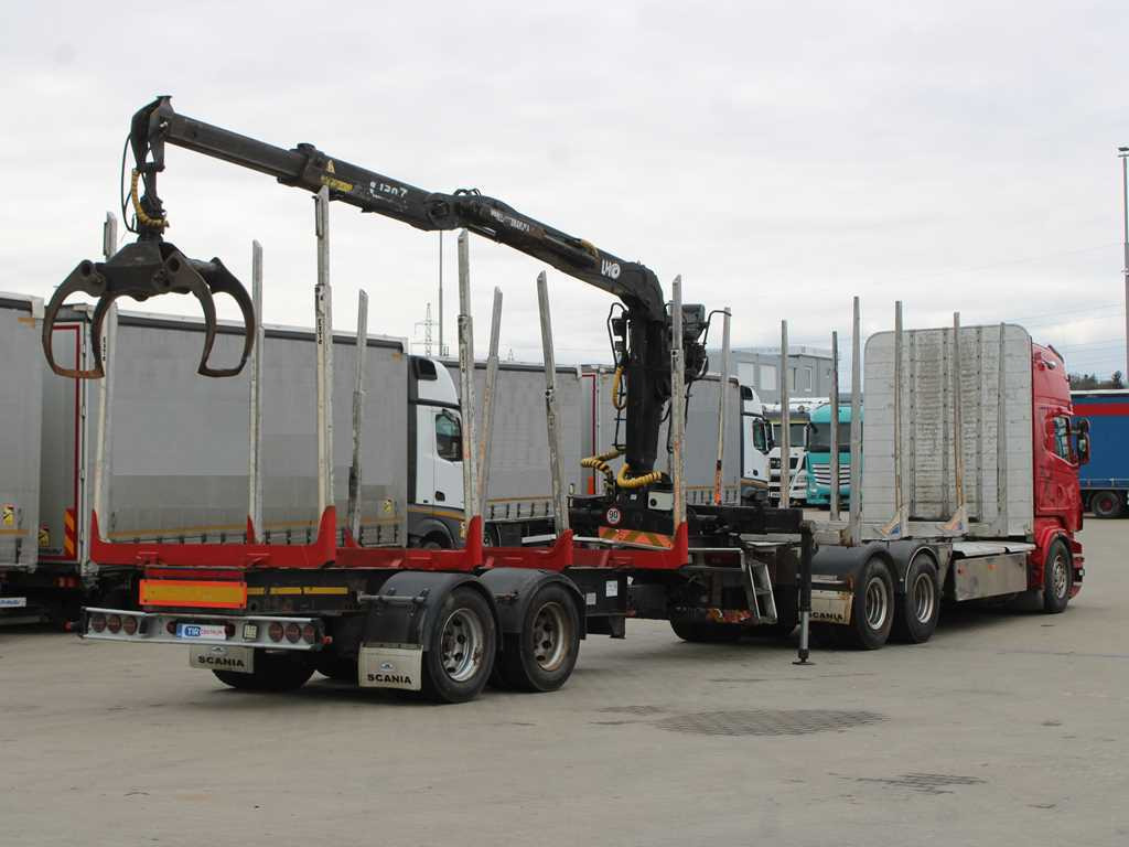 Scania R 480, HYDRAULIC ARM LHO L120Z(78), 6X4 - Kamion për transport druri, Kamion me vinç: foto 4 Scania R 480, HYDRAULIC ARM LHO L120Z(78), 6X4 - Kamion për transport druri, Kamion me vinç: foto 4