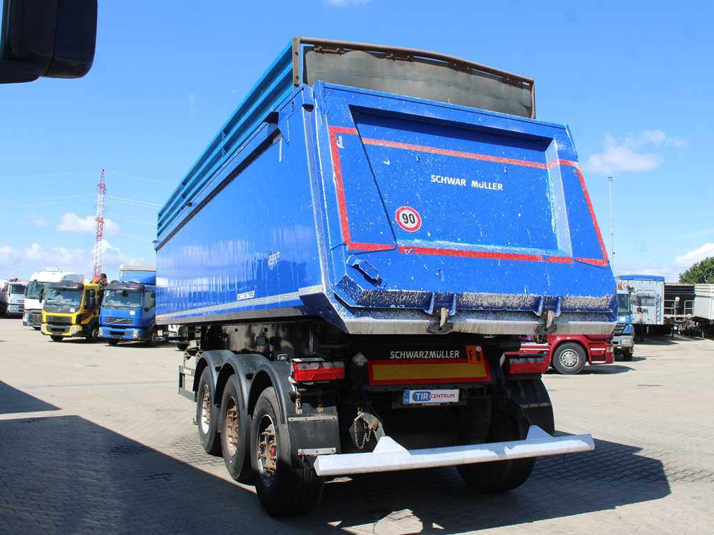 Schwarzmüller KIS 3/E, 2X LIFT AXLE, SAF, 46m³ - Gjysmë rimorkio vetëshkarkuese: foto 5 Schwarzmüller KIS 3/E, 2X LIFT AXLE, SAF, 46m³ - Gjysmë rimorkio vetëshkarkuese: foto 5