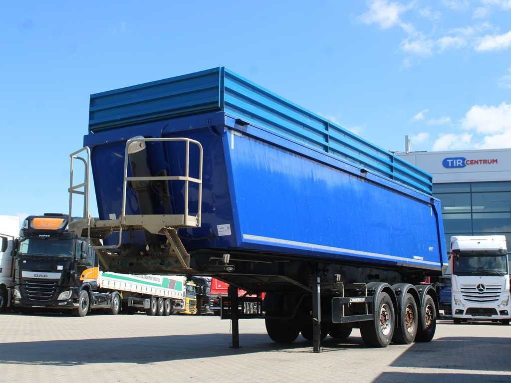 Schwarzmüller KIS 3/E, 2X LIFT AXLE, SAF, 46m³ - Gjysmë rimorkio vetëshkarkuese: foto 1 Schwarzmüller KIS 3/E, 2X LIFT AXLE, SAF, 46m³ - Gjysmë rimorkio vetëshkarkuese: foto 1
