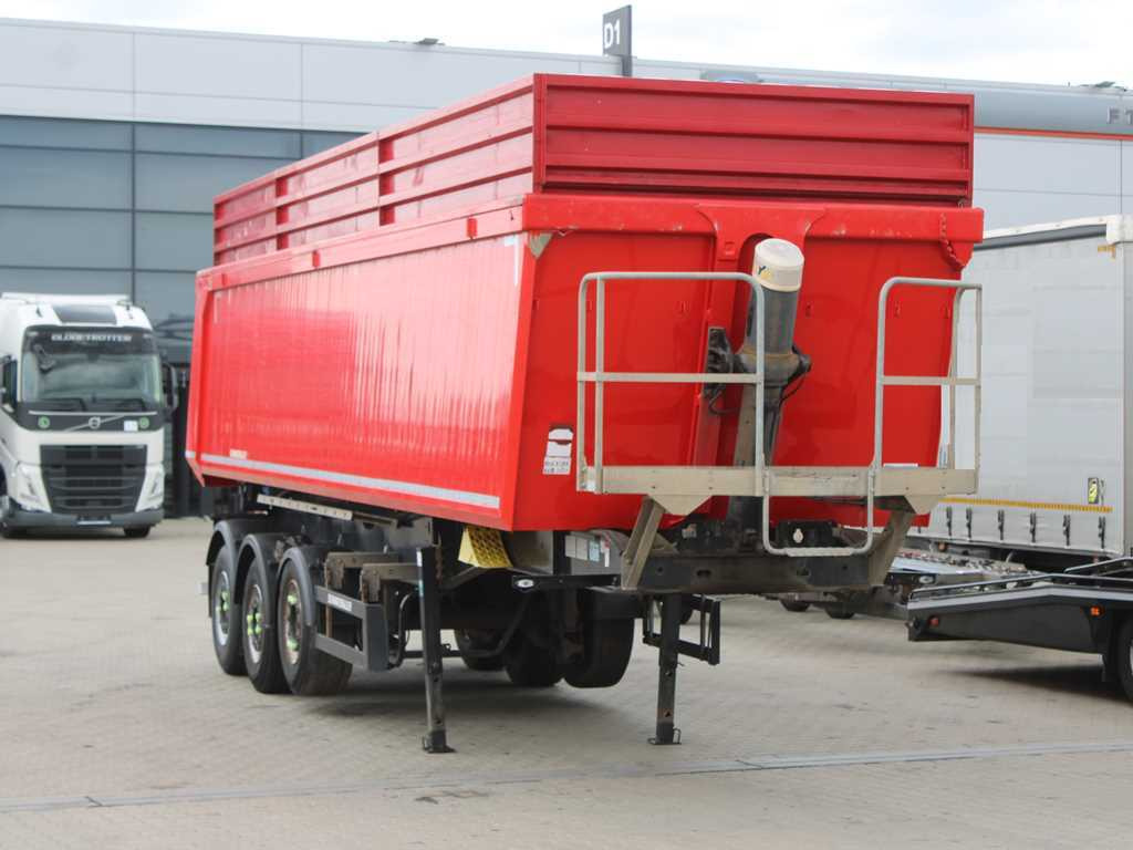 Schwarzmüller KIS 3/E, 2X LIFT AXLE, SAF, 46m³ - Gjysmë rimorkio vetëshkarkuese: foto 3 Schwarzmüller KIS 3/E, 2X LIFT AXLE, SAF, 46m³ - Gjysmë rimorkio vetëshkarkuese: foto 3