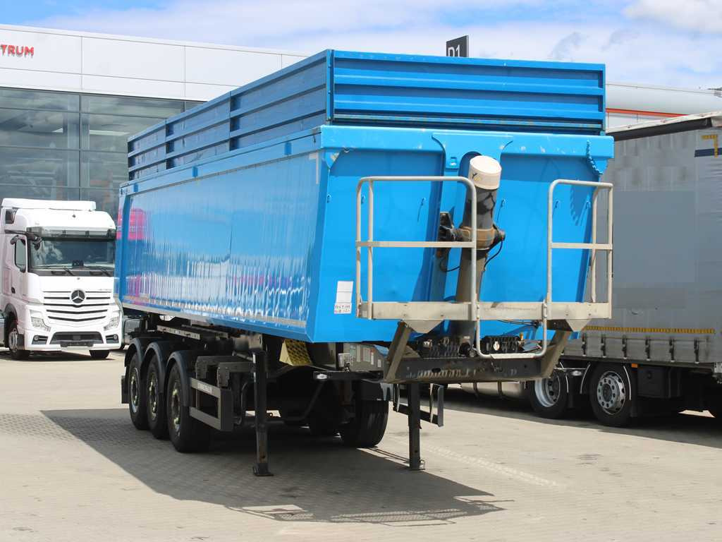 Schwarzmüller KIS 3/E, 2X LIFT AXLE, SAF, 46m³ - Gjysmë rimorkio vetëshkarkuese: foto 4 Schwarzmüller KIS 3/E, 2X LIFT AXLE, SAF, 46m³ - Gjysmë rimorkio vetëshkarkuese: foto 4