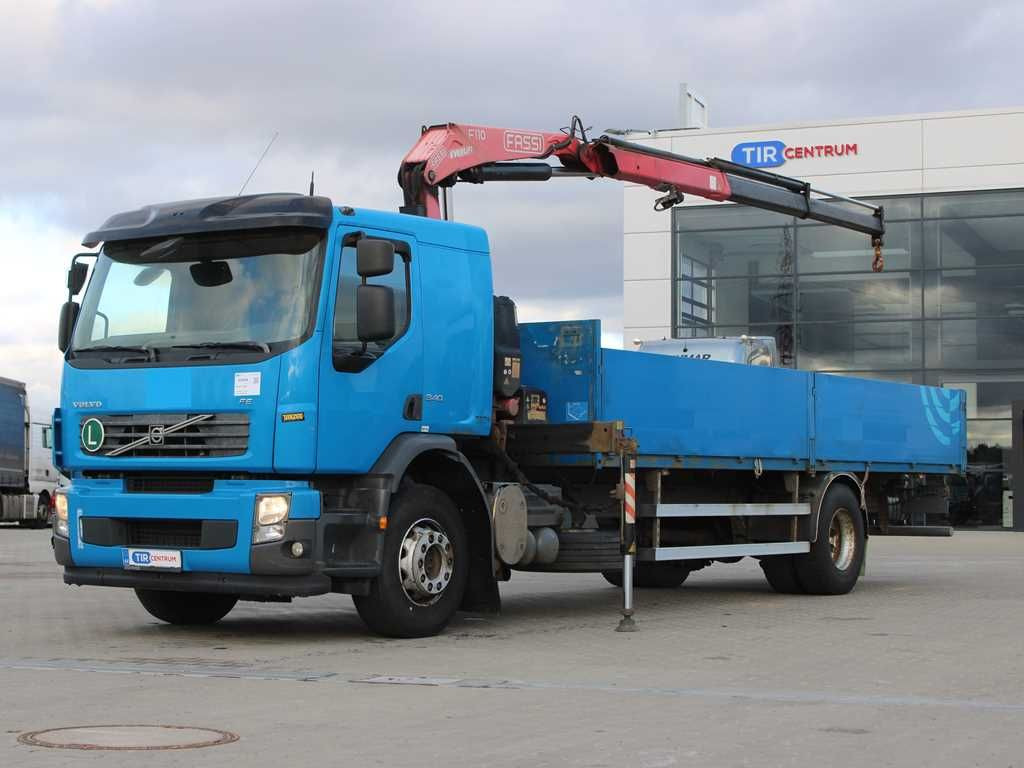 Volvo FE S 340 42R, EURO 5, CRANE FASSI F110A.22 - Kamion me karroceri të hapur, Kamion me vinç: foto 1 Volvo FE S 340 42R, EURO 5, CRANE FASSI F110A.22 - Kamion me karroceri të hapur, Kamion me vinç: foto 1