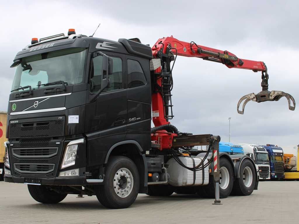 Volvo FH 540, 6X4, VEB+, Crane EPSILON Q170Z96 - Kamion për transport druri, Kamion me vinç: foto 1 Volvo FH 540, 6X4, VEB+, Crane EPSILON Q170Z96 - Kamion për transport druri, Kamion me vinç: foto 1