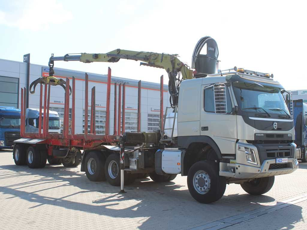 Volvo FMX 500, 6X6,LOGLIFT F265Z95 +trailer DOLL(2007) - Kamion për transport druri, Kamion me vinç: foto 2 Volvo FMX 500, 6X6,LOGLIFT F265Z95 +trailer DOLL(2007) - Kamion për transport druri, Kamion me vinç: foto 2