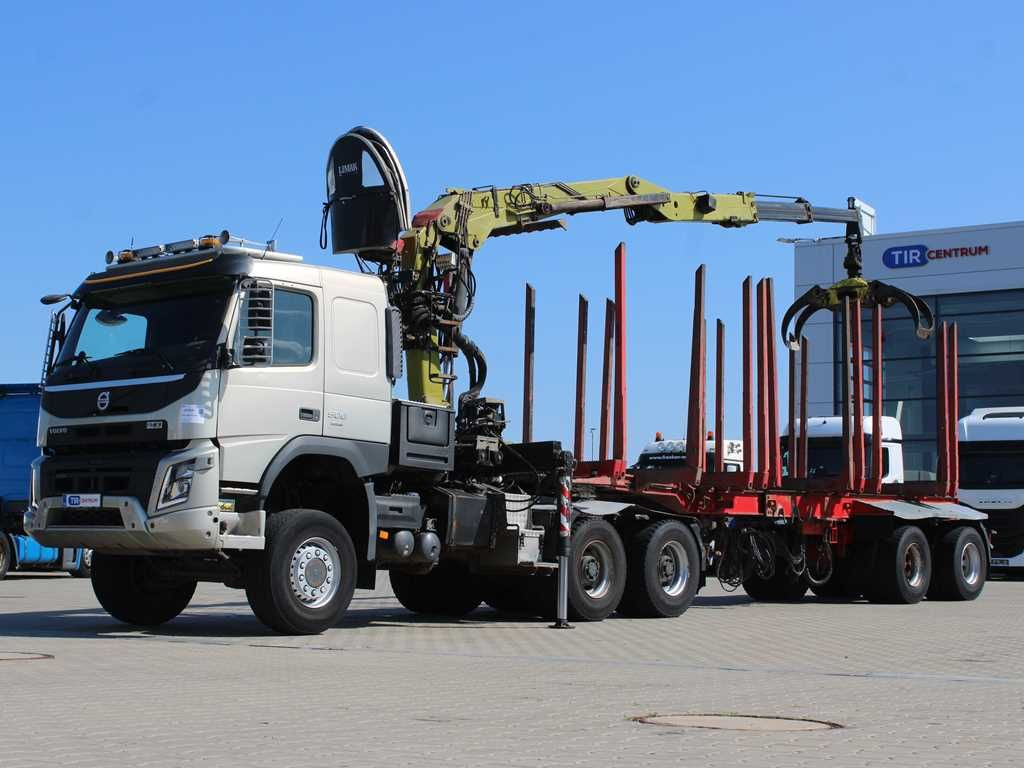 Volvo FMX 500, 6X6,LOGLIFT F265Z95 +trailer DOLL(2007) - Kamion për transport druri, Kamion me vinç: foto 1 Volvo FMX 500, 6X6,LOGLIFT F265Z95 +trailer DOLL(2007) - Kamion për transport druri, Kamion me vinç: foto 1