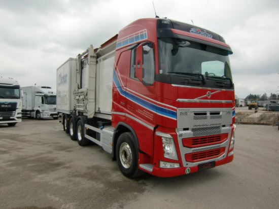 Volvo FH 500 8X4*4 Euro 6, Retarder, Tierkörpertransport Voll Luft - Kamioni: foto 1 Volvo FH 500 8X4*4 Euro 6, Retarder, Tierkörpertransport Voll Luft - Kamioni: foto 1