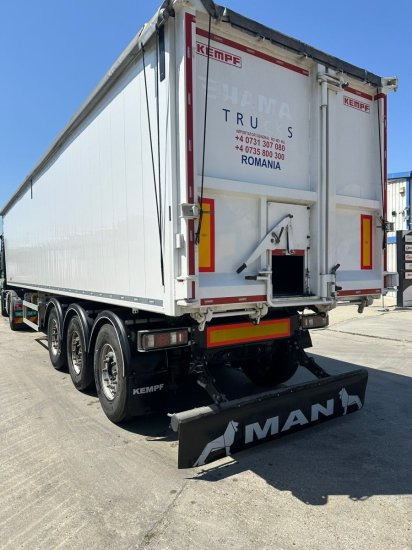 Kempf SKM 39 Alu-Kastenmulde 55m³ Rollplane - Gjysmë rimorkio vetëshkarkuese: foto 2 Kempf SKM 39 Alu-Kastenmulde 55m³ Rollplane - Gjysmë rimorkio vetëshkarkuese: foto 2