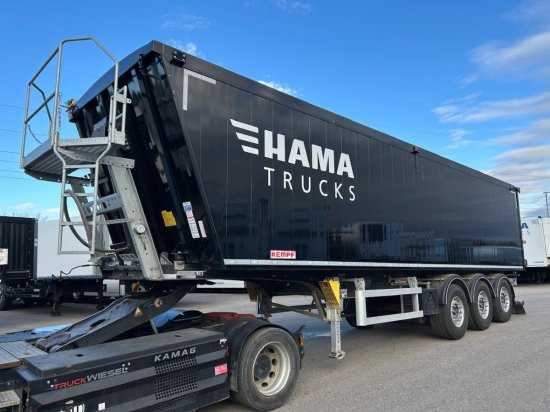 Kempf SKM AK 39 Alu-Kastenmulde 55m³ Rollplane - Gjysmë rimorkio vetëshkarkuese: foto 1 Kempf SKM AK 39 Alu-Kastenmulde 55m³ Rollplane - Gjysmë rimorkio vetëshkarkuese: foto 1