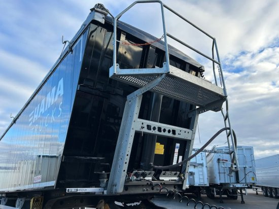 Kempf SKM AK 39 Alu-Kastenmulde 55m³ Rollplane - Gjysmë rimorkio vetëshkarkuese: foto 3 Kempf SKM AK 39 Alu-Kastenmulde 55m³ Rollplane - Gjysmë rimorkio vetëshkarkuese: foto 3