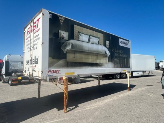 Krone DryBox Koffer WK 7.3 STG mehrere Einheiten verfügbar 7,45 Meter Gesamtlänge - Transportjer kontejnerësh/ Rimorkio me karroceri të çmontueshme: foto 1 Krone DryBox Koffer WK 7.3 STG mehrere Einheiten verfügbar 7,45 Meter Gesamtlänge - Transportjer kontejnerësh/ Rimorkio me karroceri të çmontueshme: foto 1